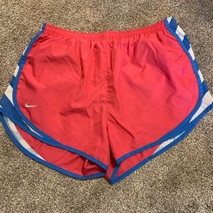 XL pink Nike dri-fit shorts